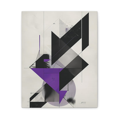 Precision Lines — Sleek Geometric Abstract Poster