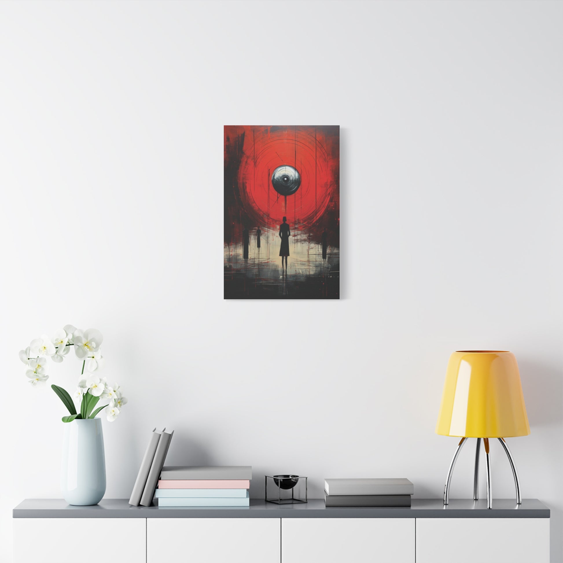 Circle of Fate — Atmospheric Modern Canvas