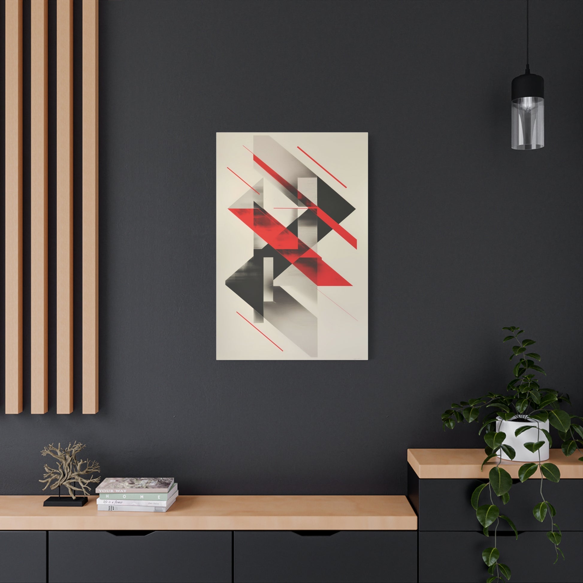 Vector Convergence — Modern Abstract Wall Art