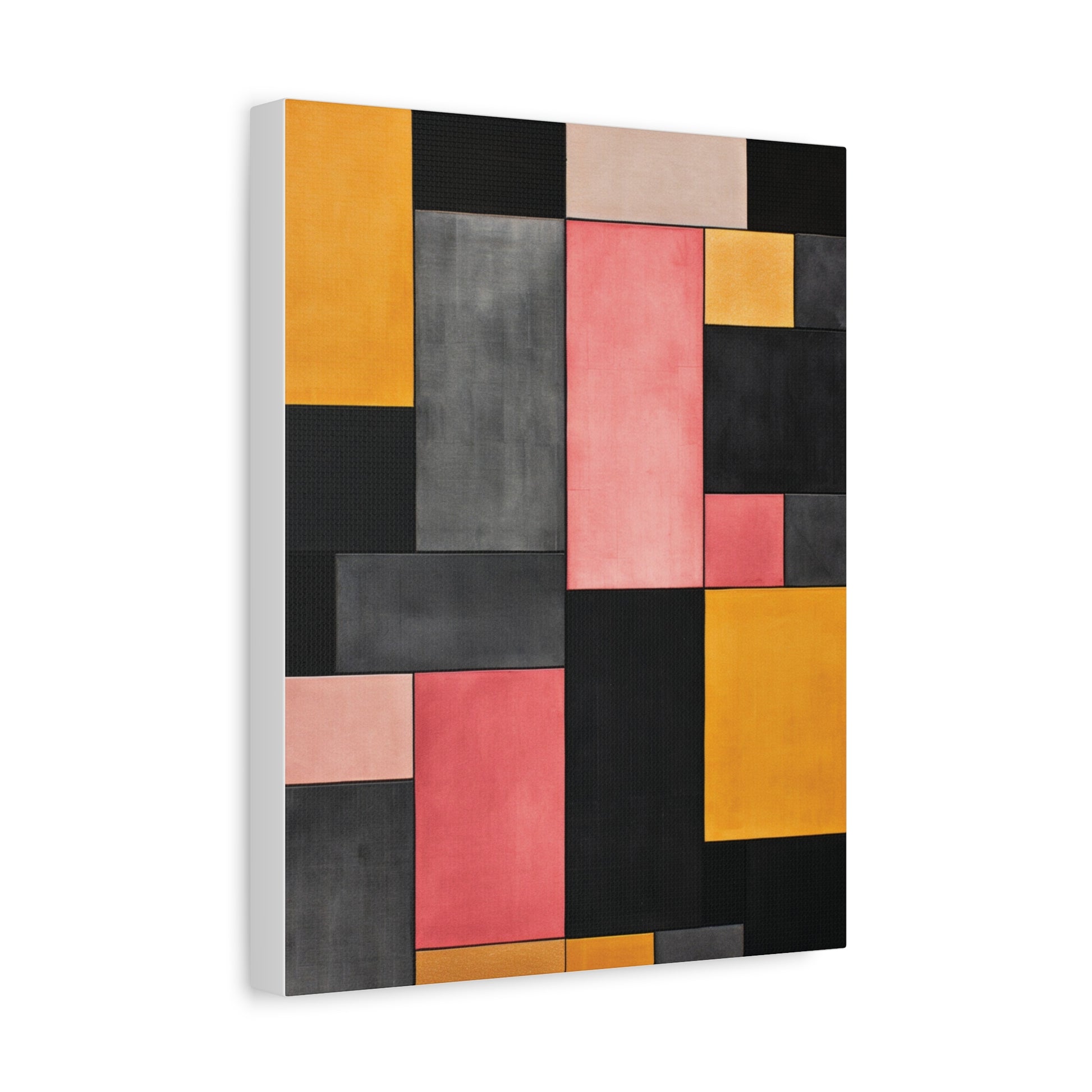 Modern Wall Art Print - Geometric Canvas Decor