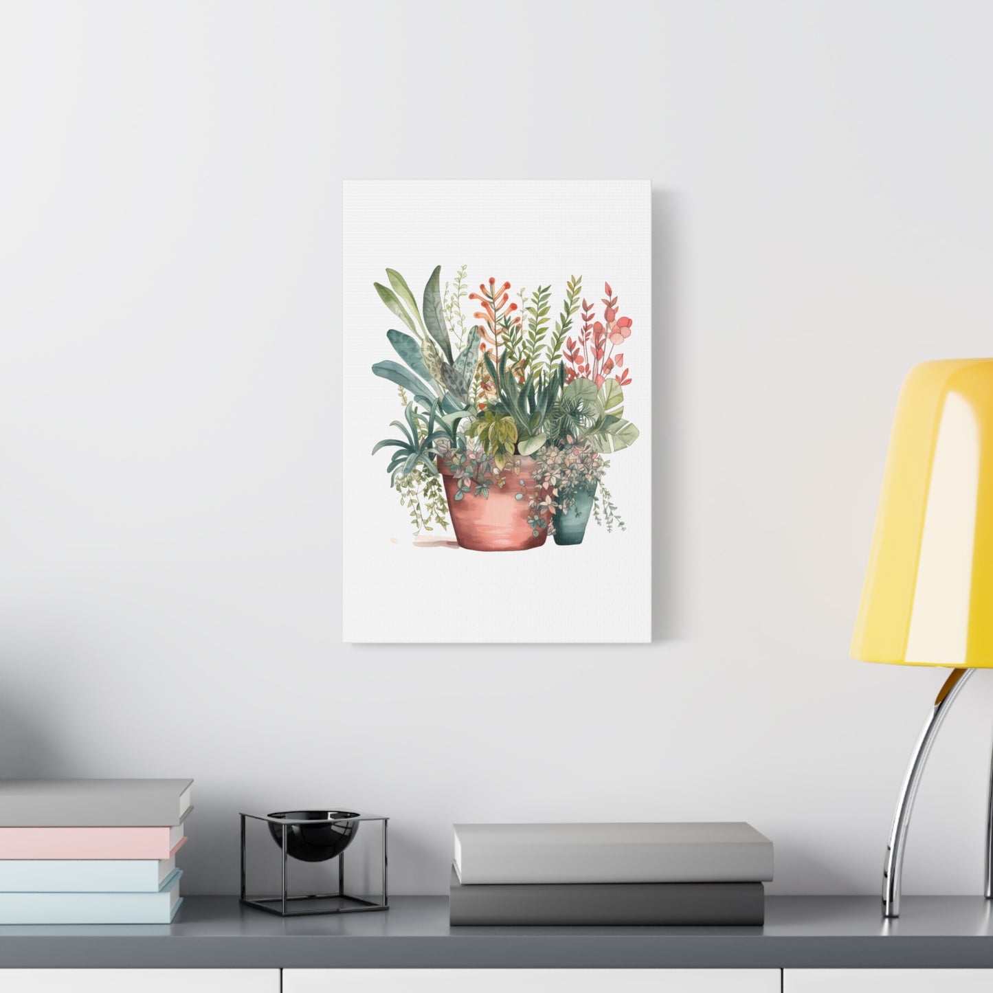 Floral Canvas Art Print, Home Decor, Botanical Wall Art