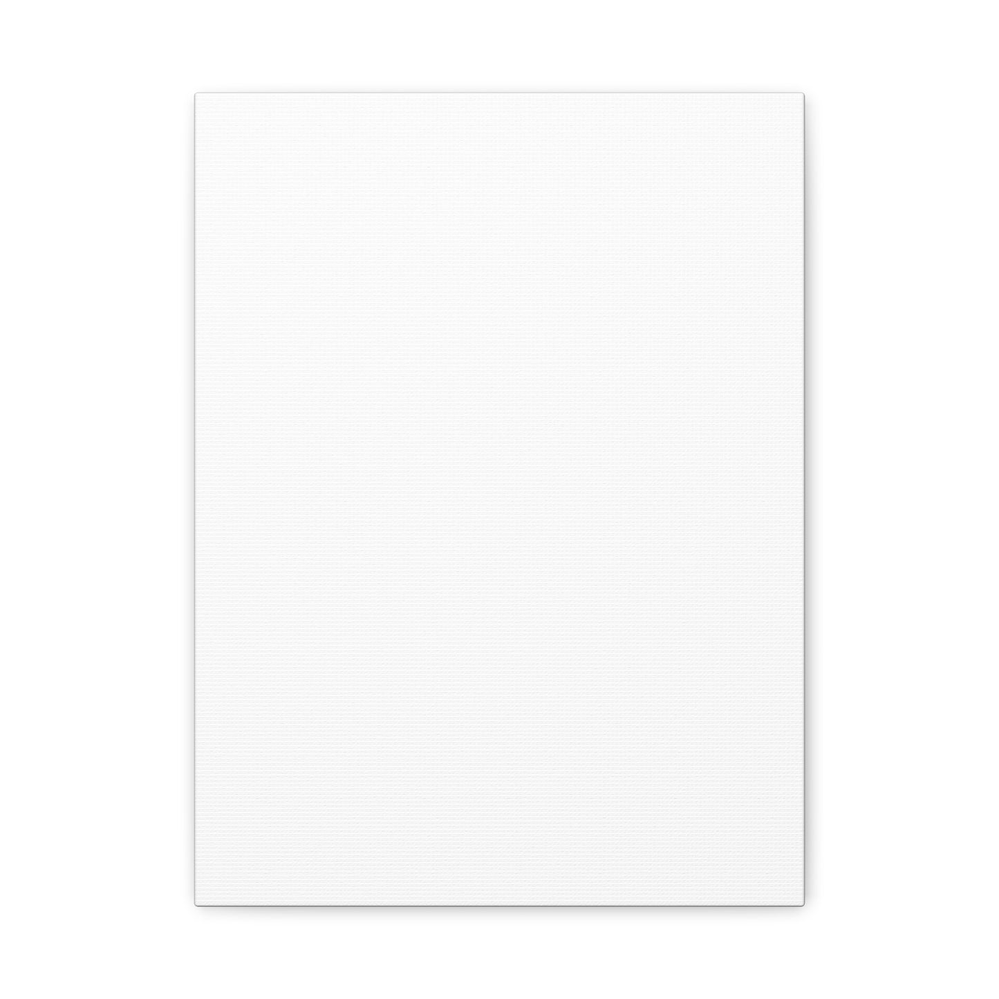 Personalised Matte Stretched Canvas, Blank Wall Art Decor (Vertical)