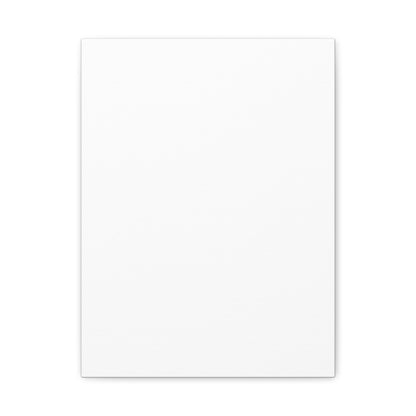 Personalised Matte Stretched Canvas, Blank Wall Art Decor (Vertical)