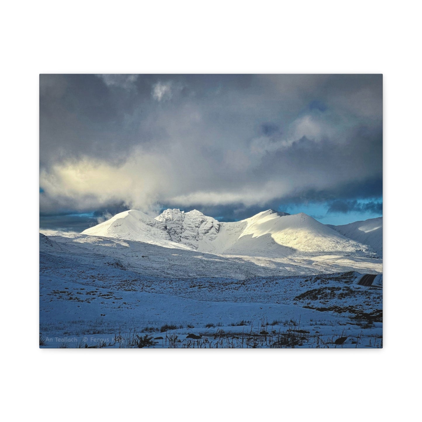 An Teallach Canvas Print By Photographer Fergus King