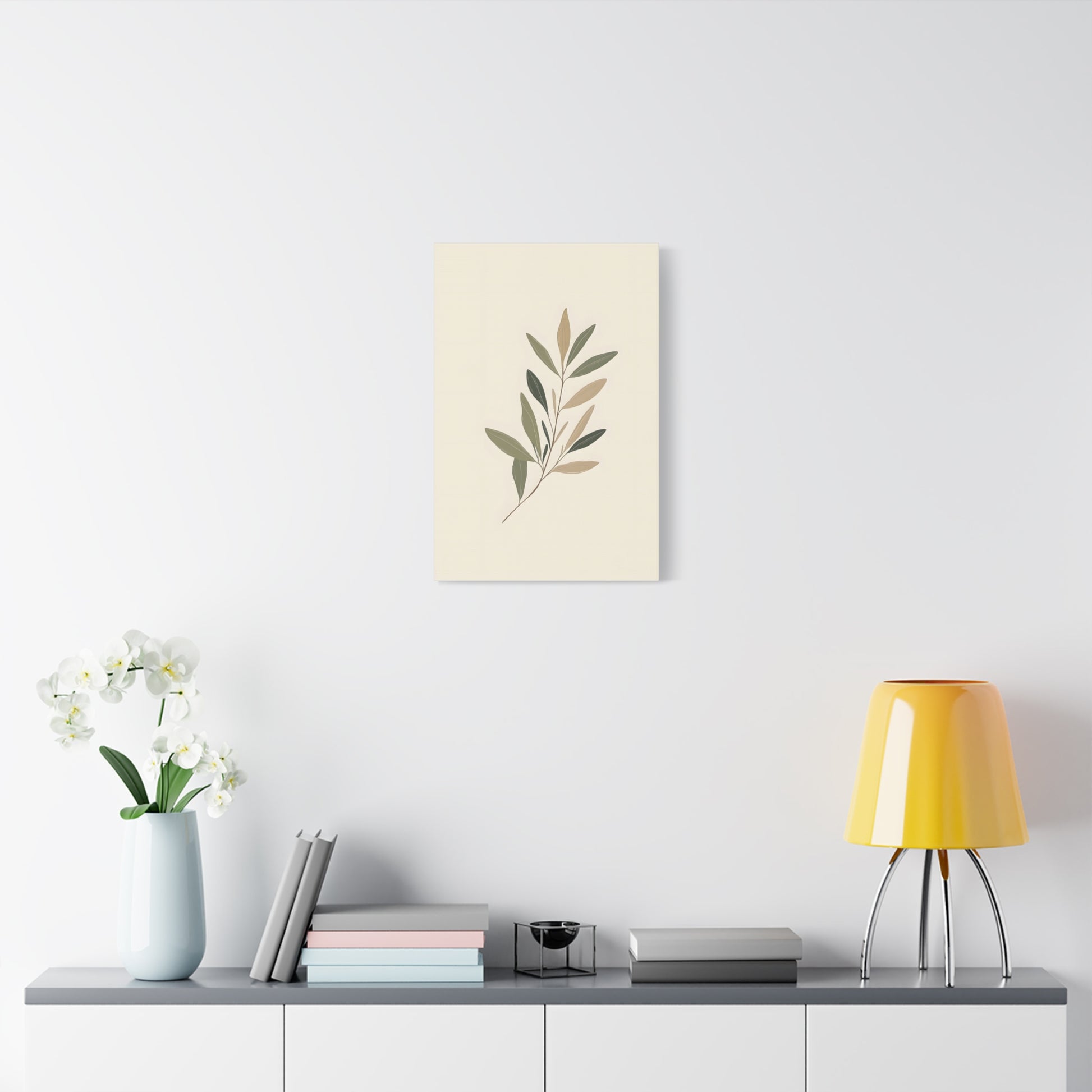 Minimalist Botanical Leaf Illustration