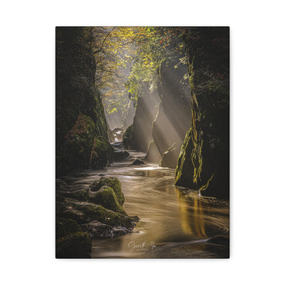 Fairy Glen Lightfall by Photographer Gareth Mon Jones