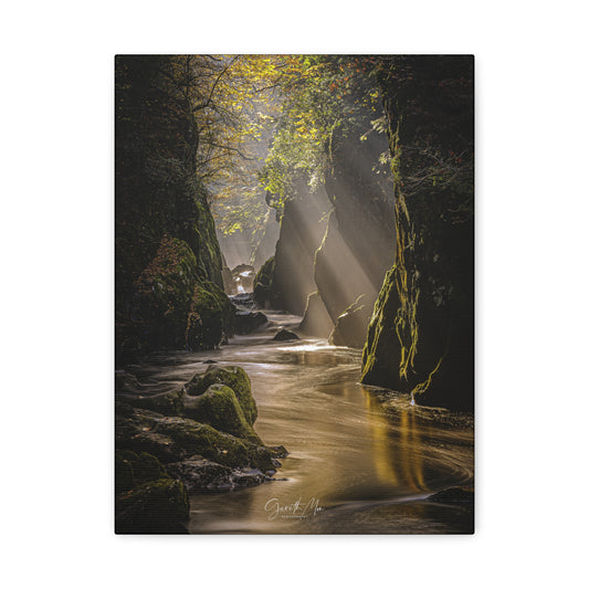 Fairy Glen Lightfall by Photographer Gareth Mon Jones