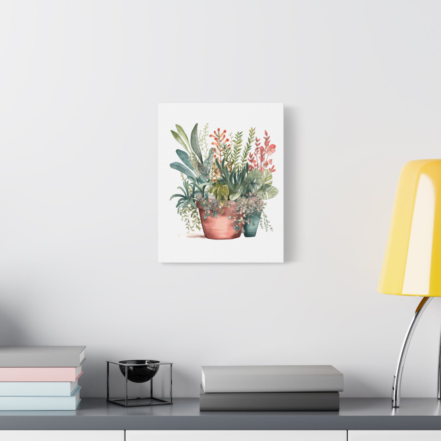 Floral Canvas Art Print, Home Decor, Botanical Wall Art
