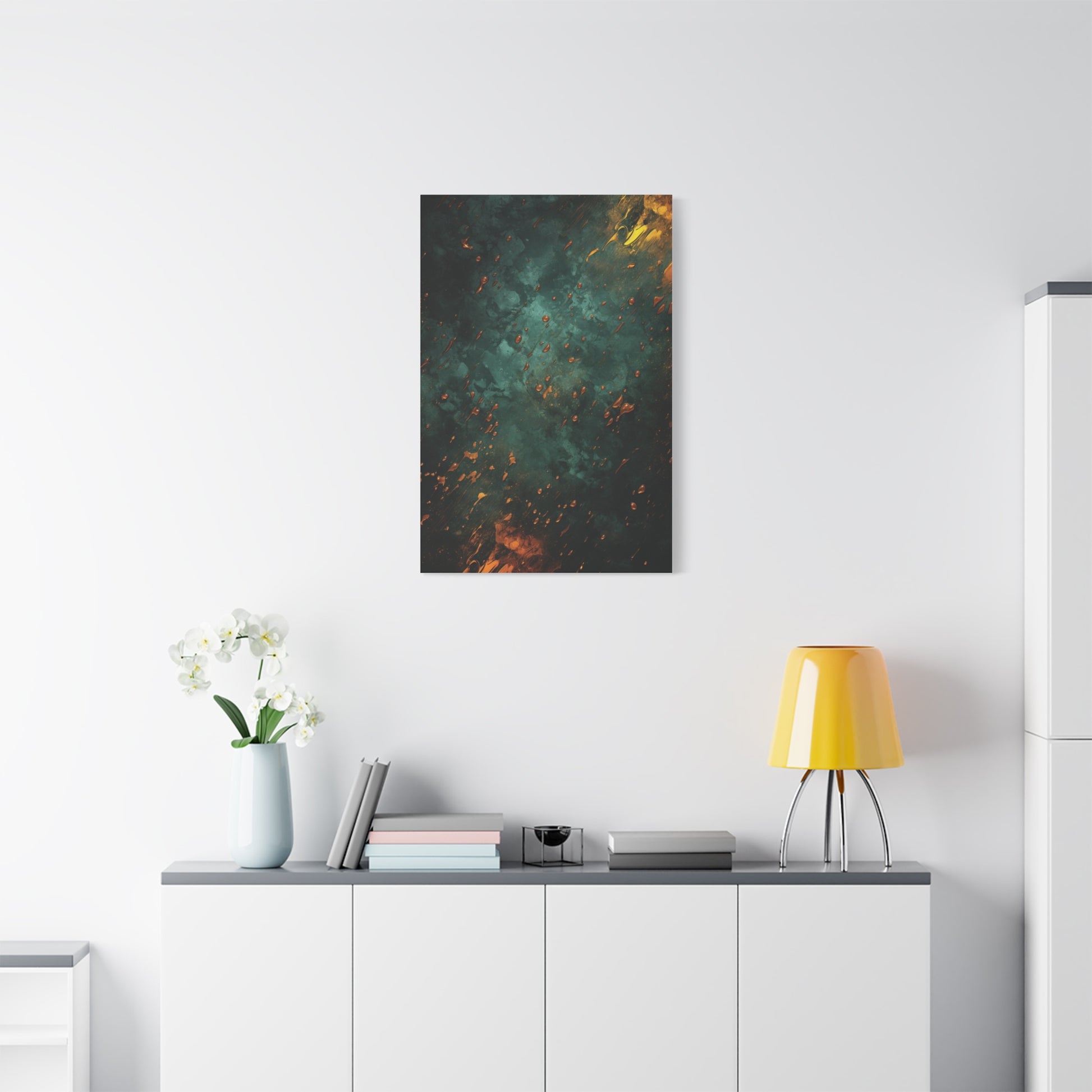 Artistic Matte Canvas Wall Art, Abstract Home Decor
