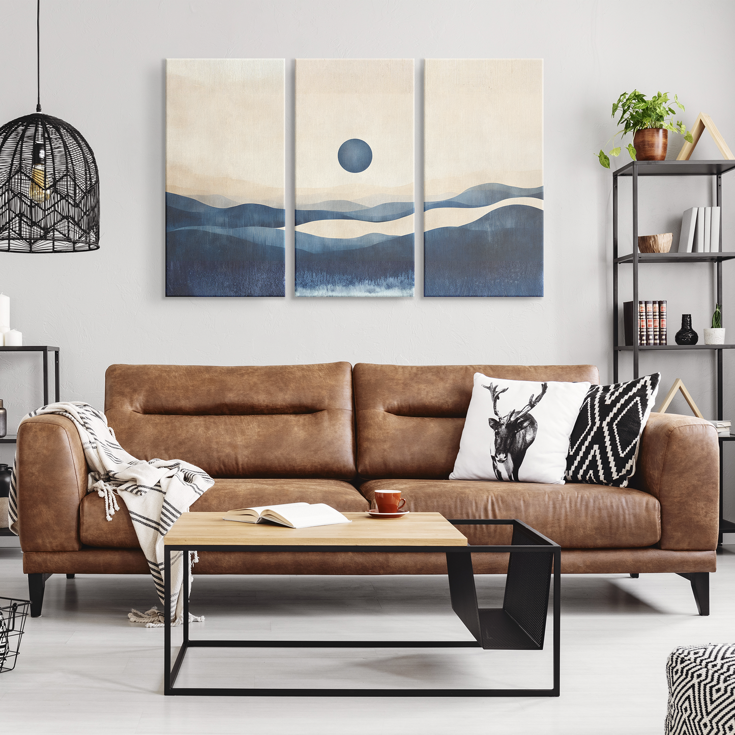 3 Piece Abstract Art Canvas