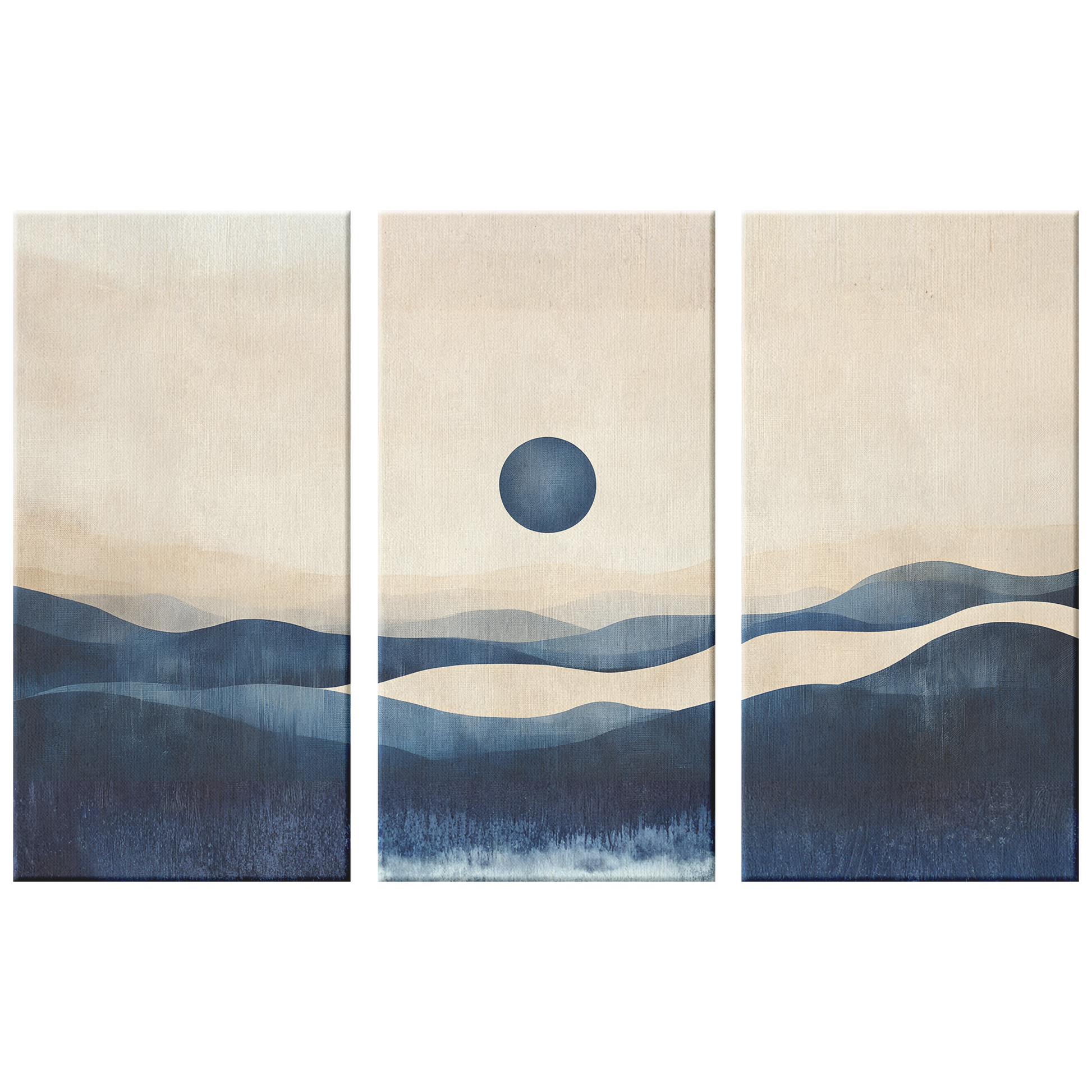 3 Piece Abstract Art Canvas