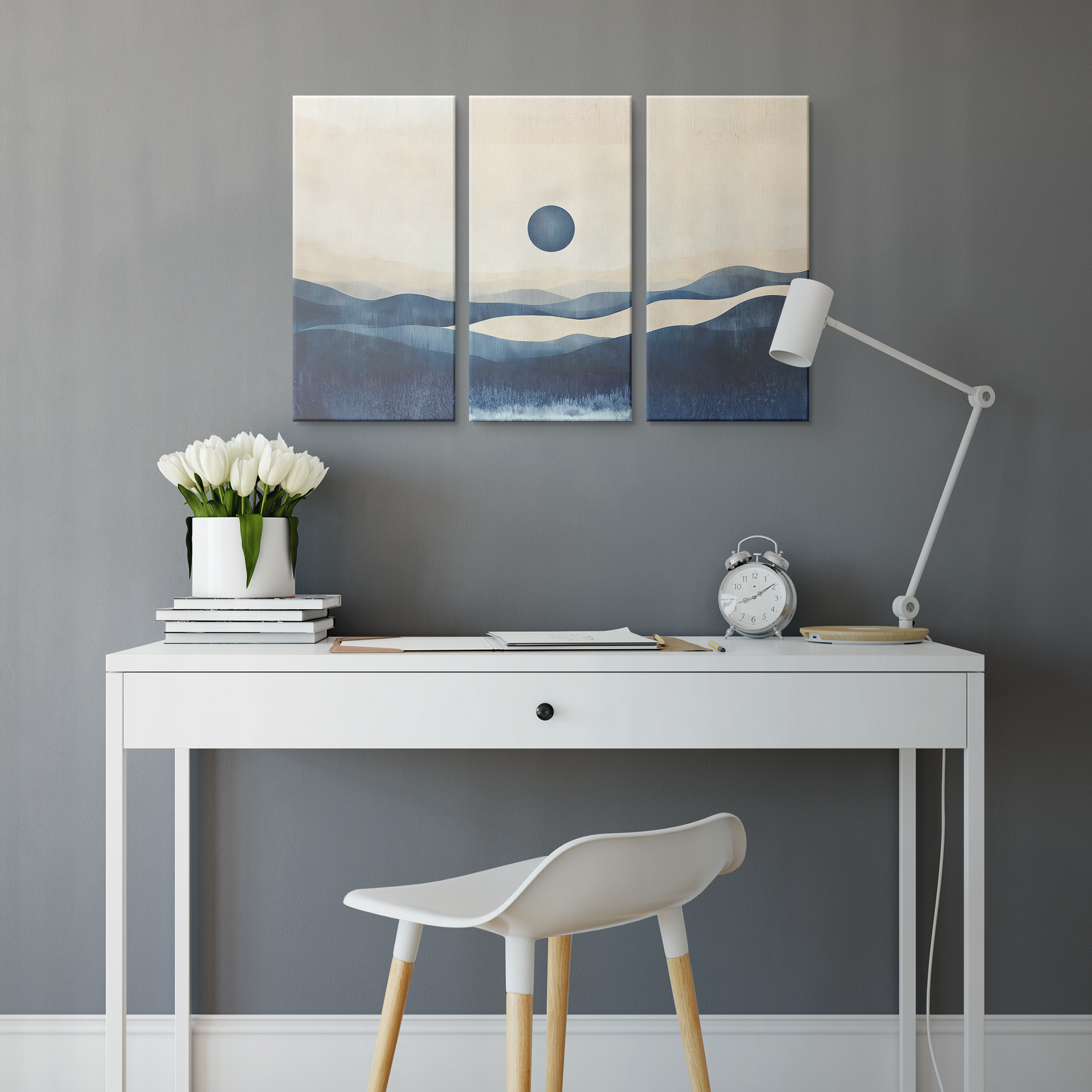 3 Piece Abstract Art Canvas