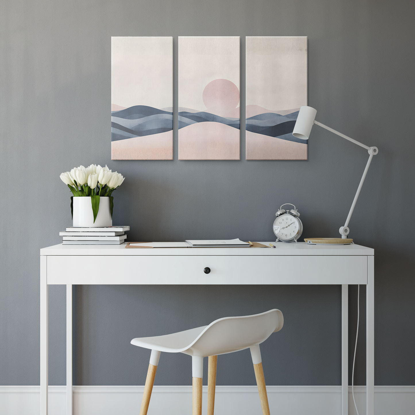 3 Piece Abstract Landscape Art