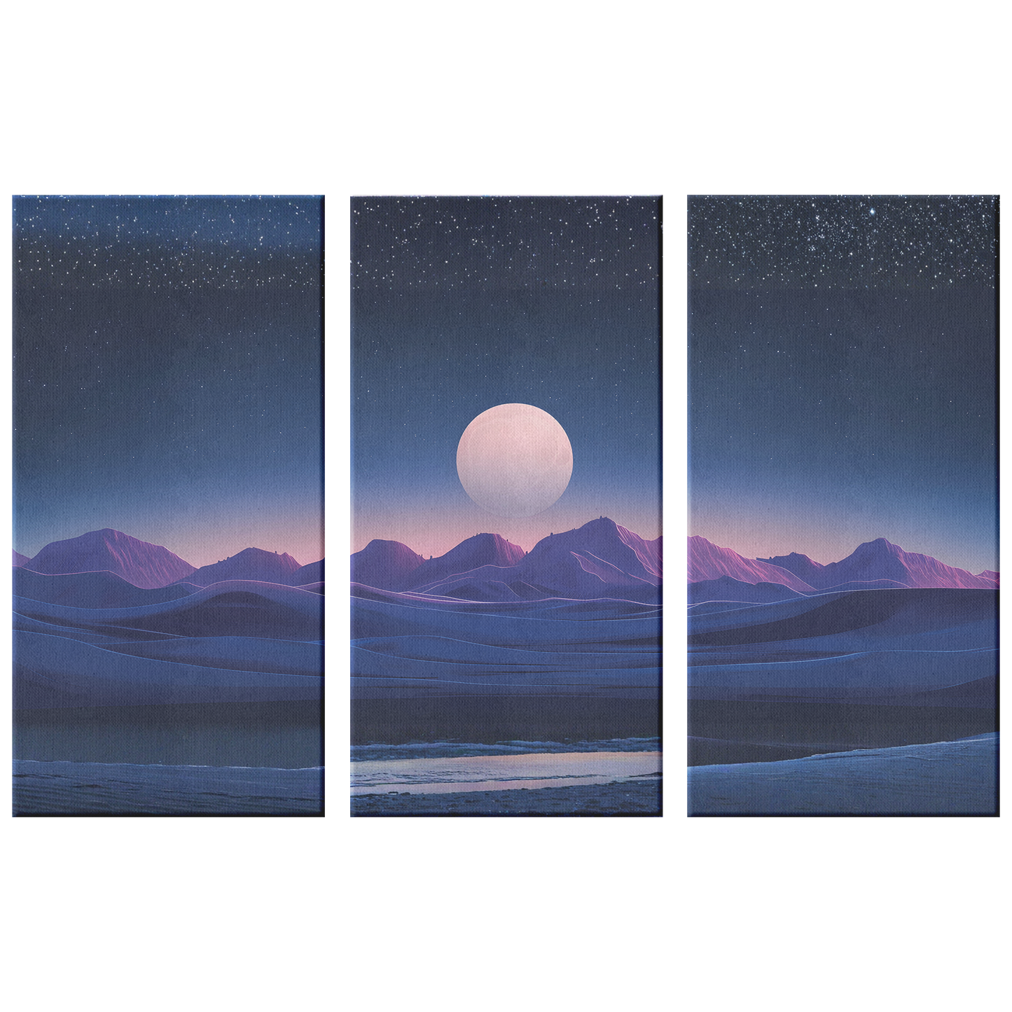 3 Piece Dreams of the Horizon Art