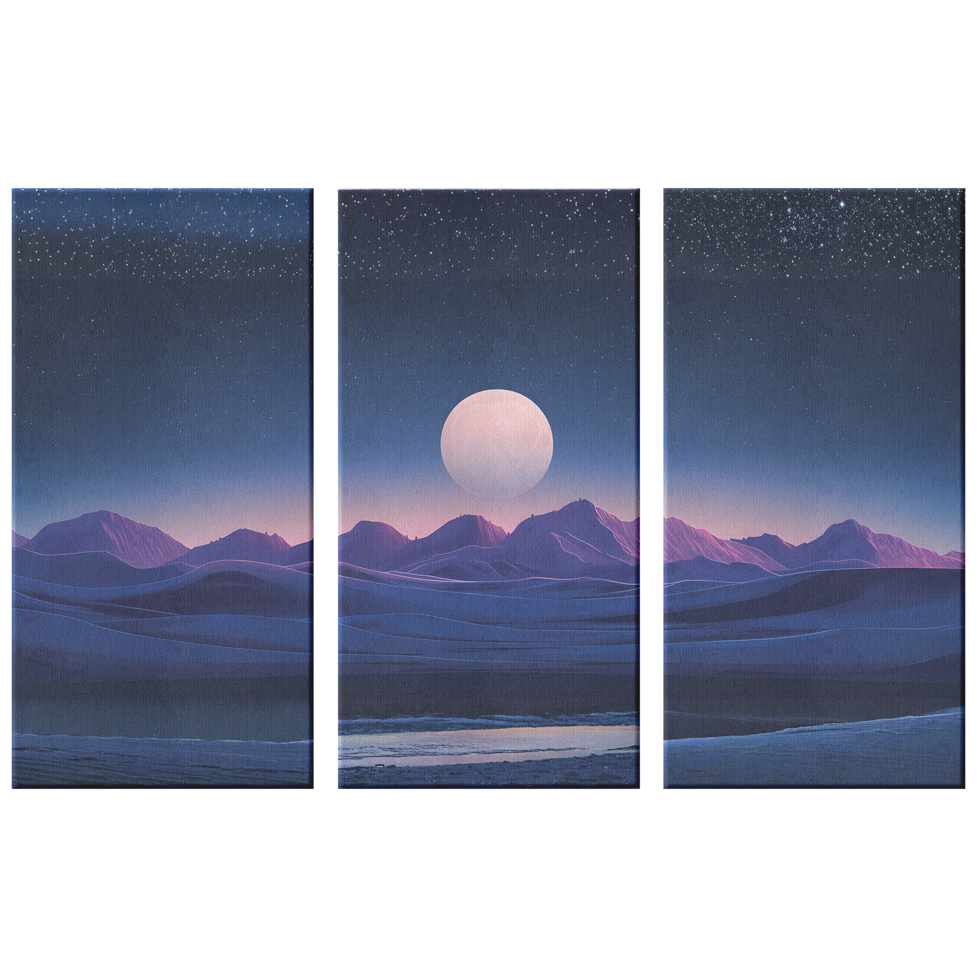 3 Piece Dreams of the Horizon Art