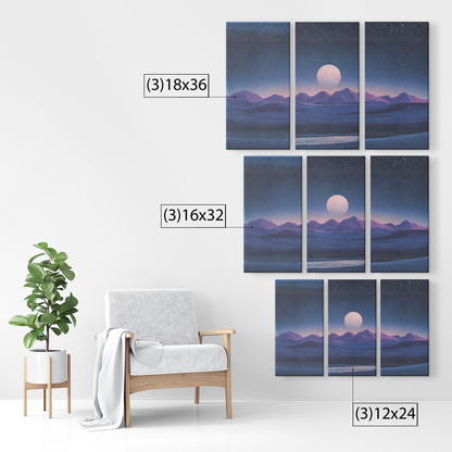 3 Piece Dreams of the Horizon Art