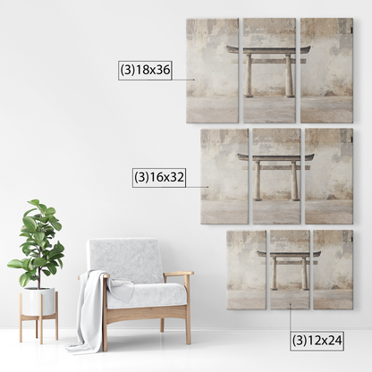 3 piece Still Room Canvas Art