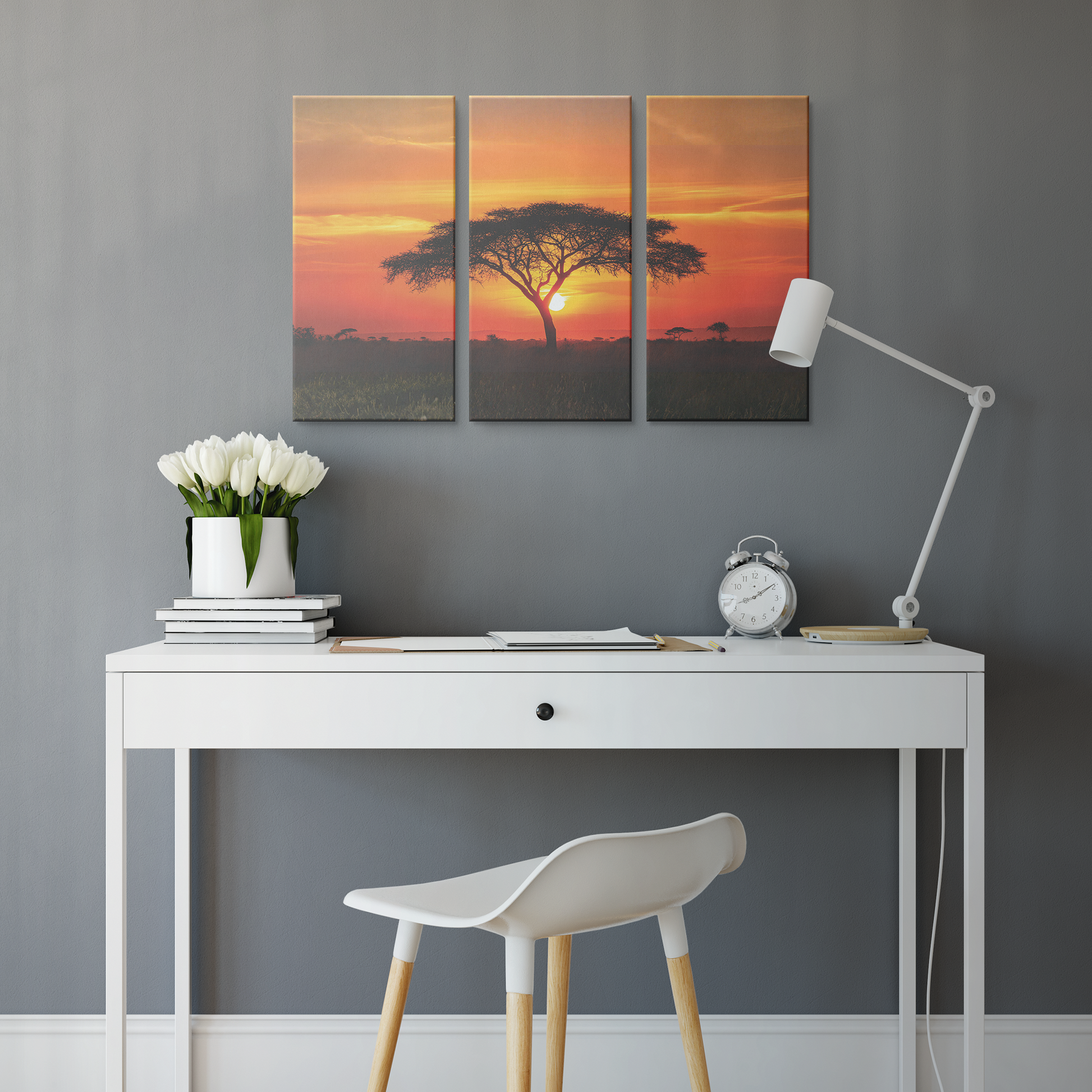 3 piece Sunset Canvas