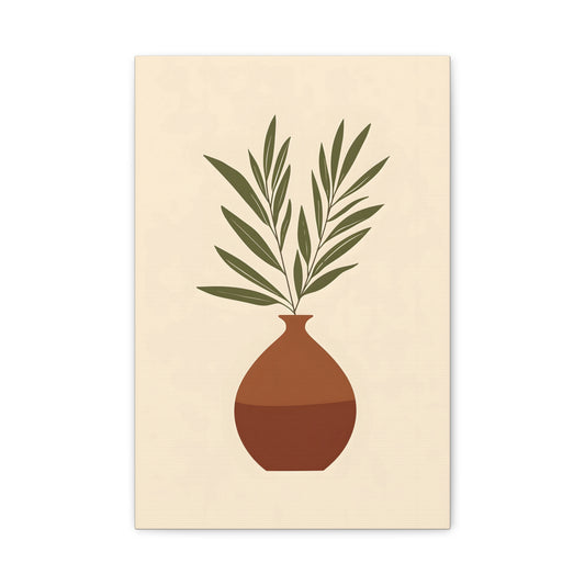 Terracotta Pot Botanical Wall Art