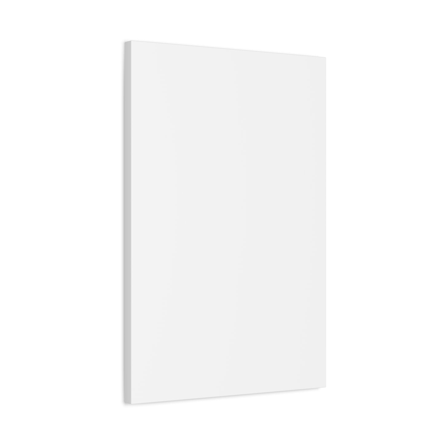 Personalised Matte Stretched Canvas, Blank Wall Art Decor (Vertical)