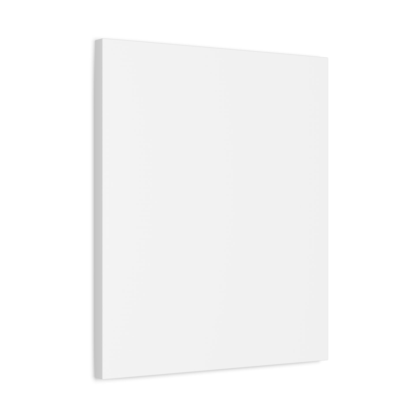 Personalised Matte Stretched Canvas, Blank Wall Art Decor (Vertical)