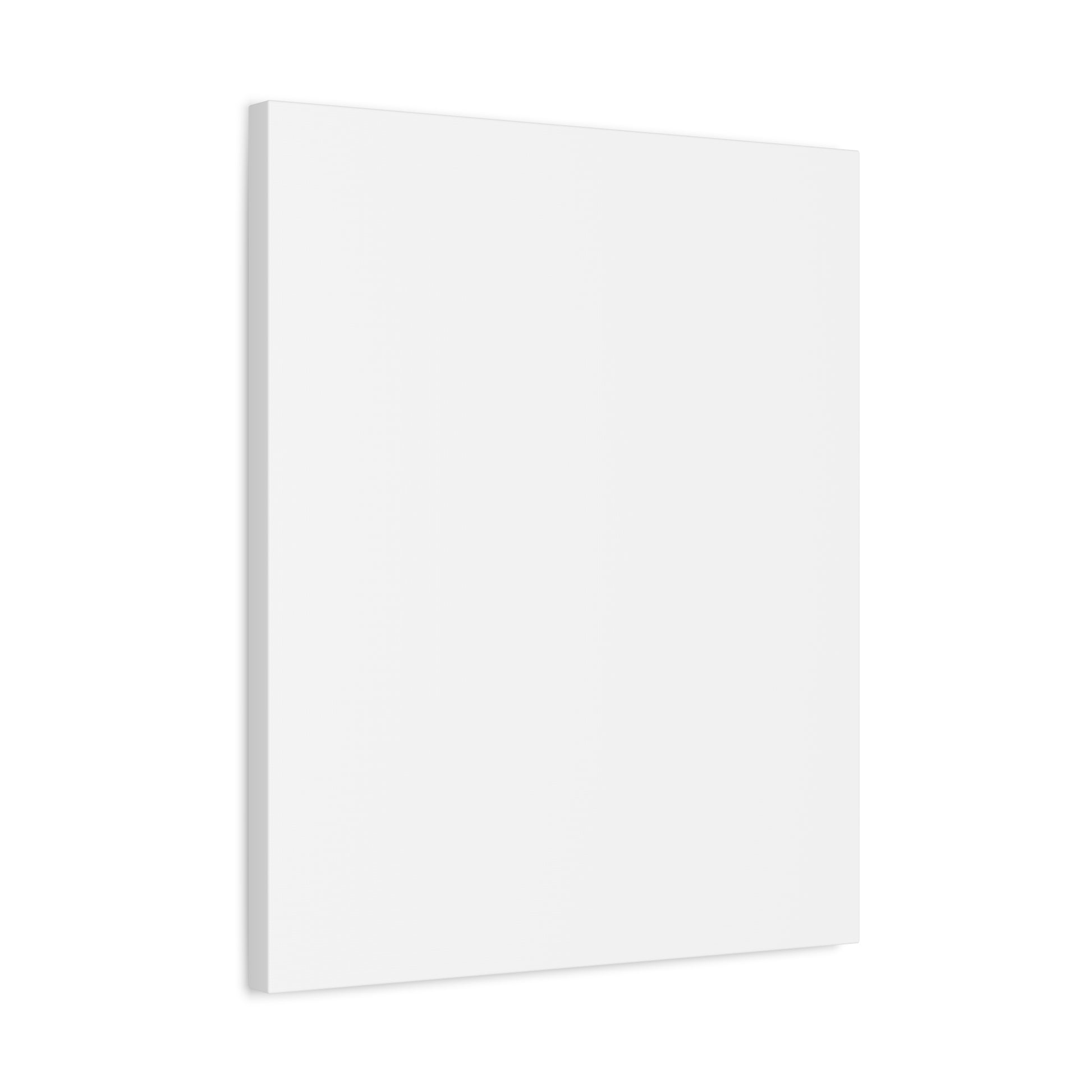 Personalised Matte Stretched Canvas, Blank Wall Art Decor (Vertical)