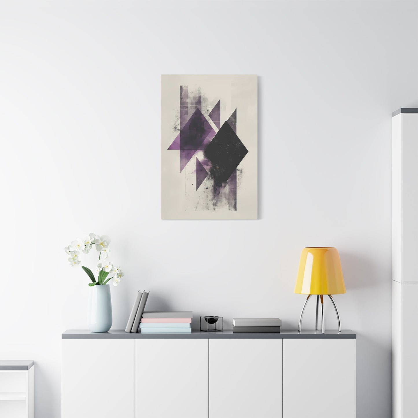 Silent Vectors — Contemporary Geometric Print