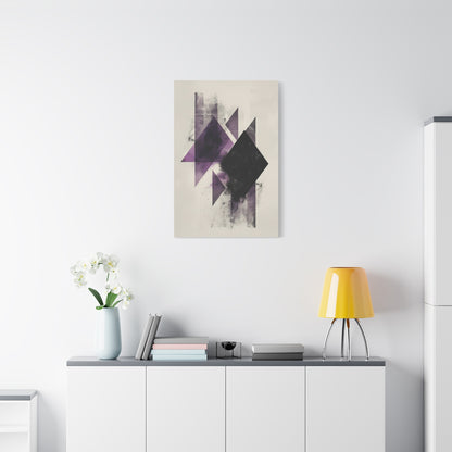 Silent Vectors — Contemporary Geometric Print