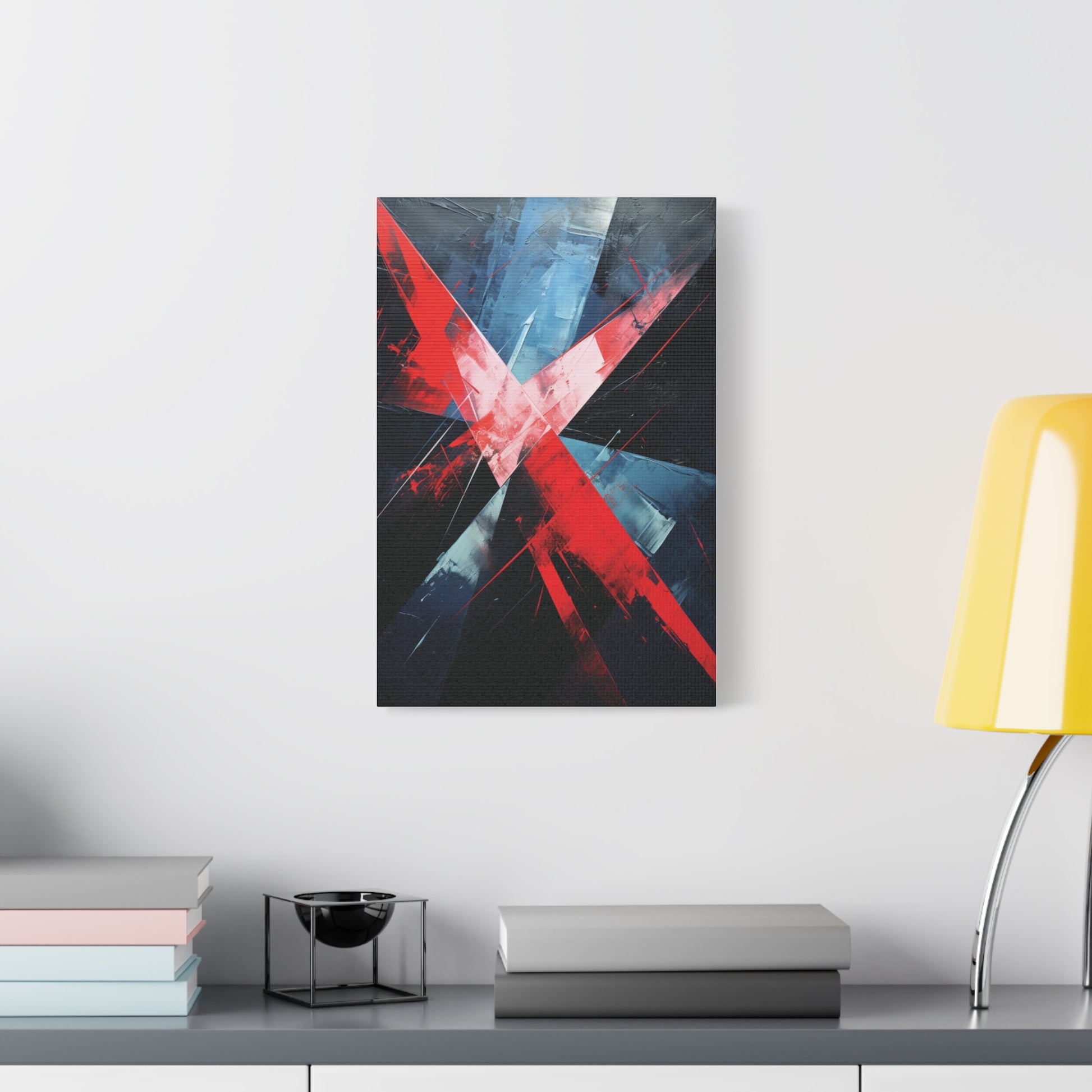 Blade Cross — Futuristic Abstract Art