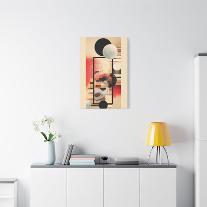 Abstract Geometric Wall Art Canvas, Modern Home Decor