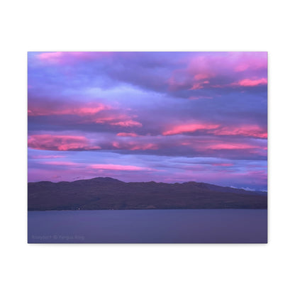Knoydart Canvas Print – Scottish Highlands Wall Art by Photographer Fergus King