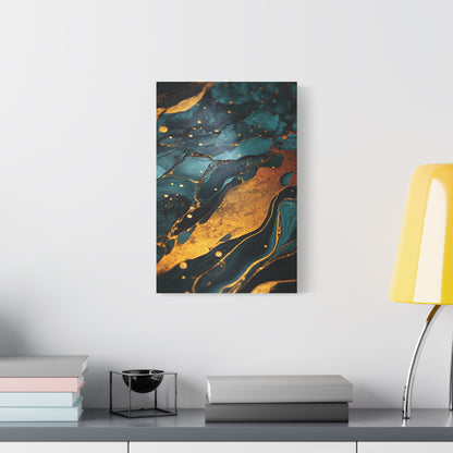 Elegant Abstract Wall Art Canvas Print, Modern Home Decor