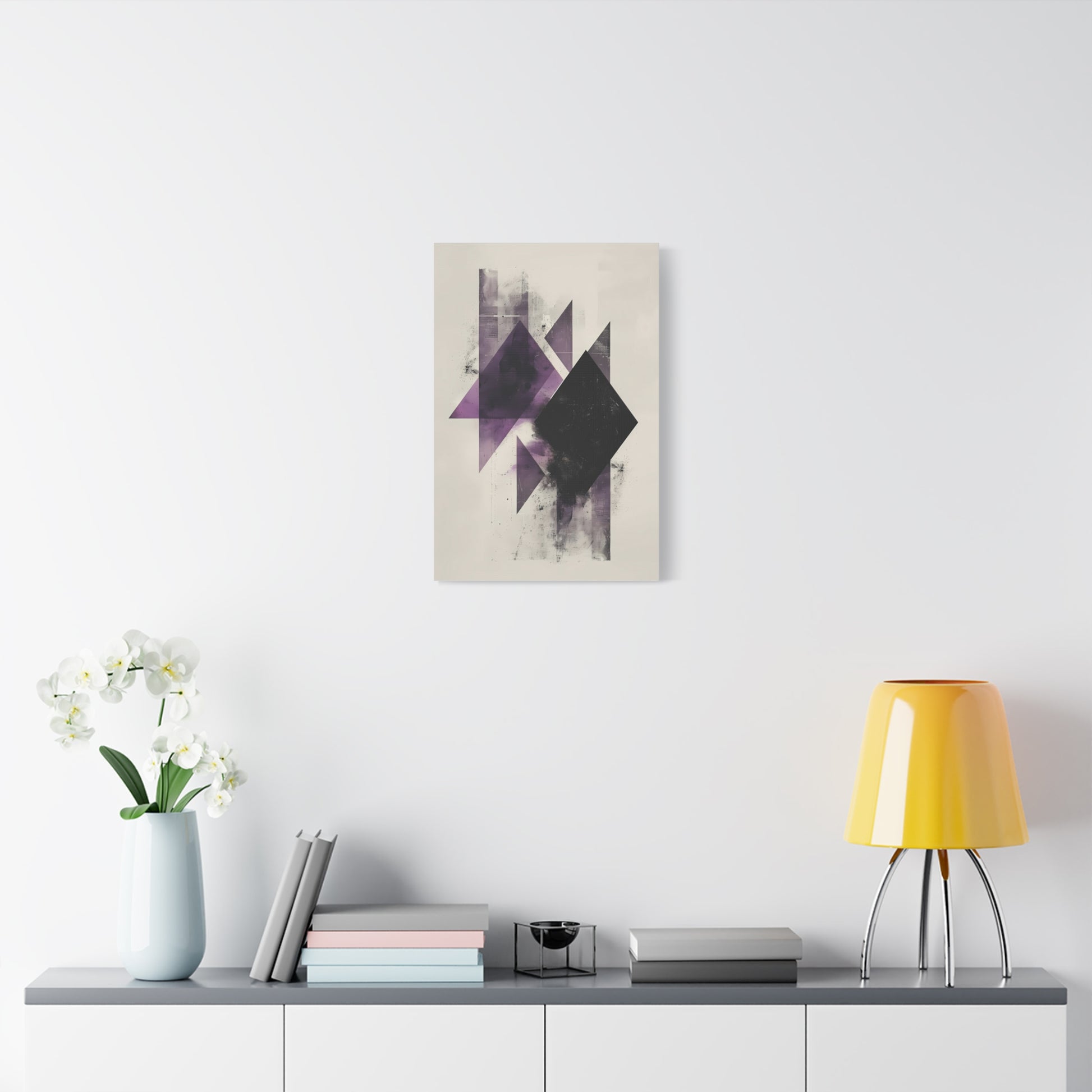 Silent Vectors — Contemporary Geometric Print