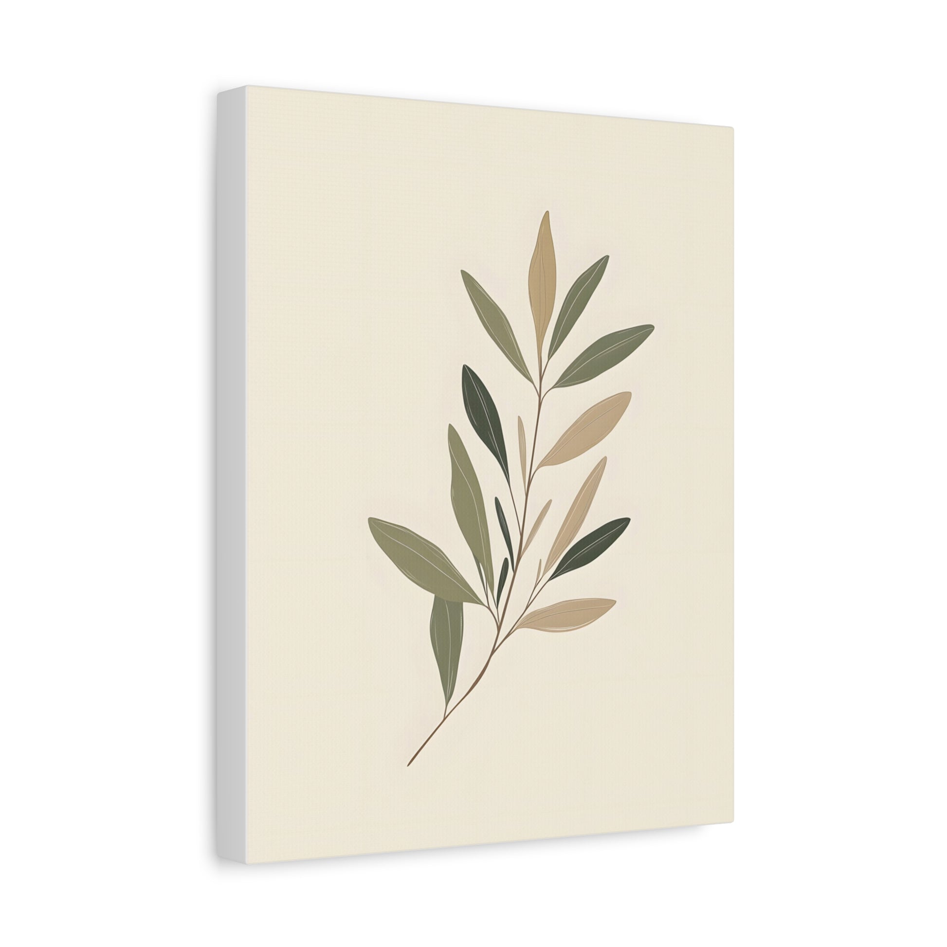 Minimalist Botanical Leaf Illustration
