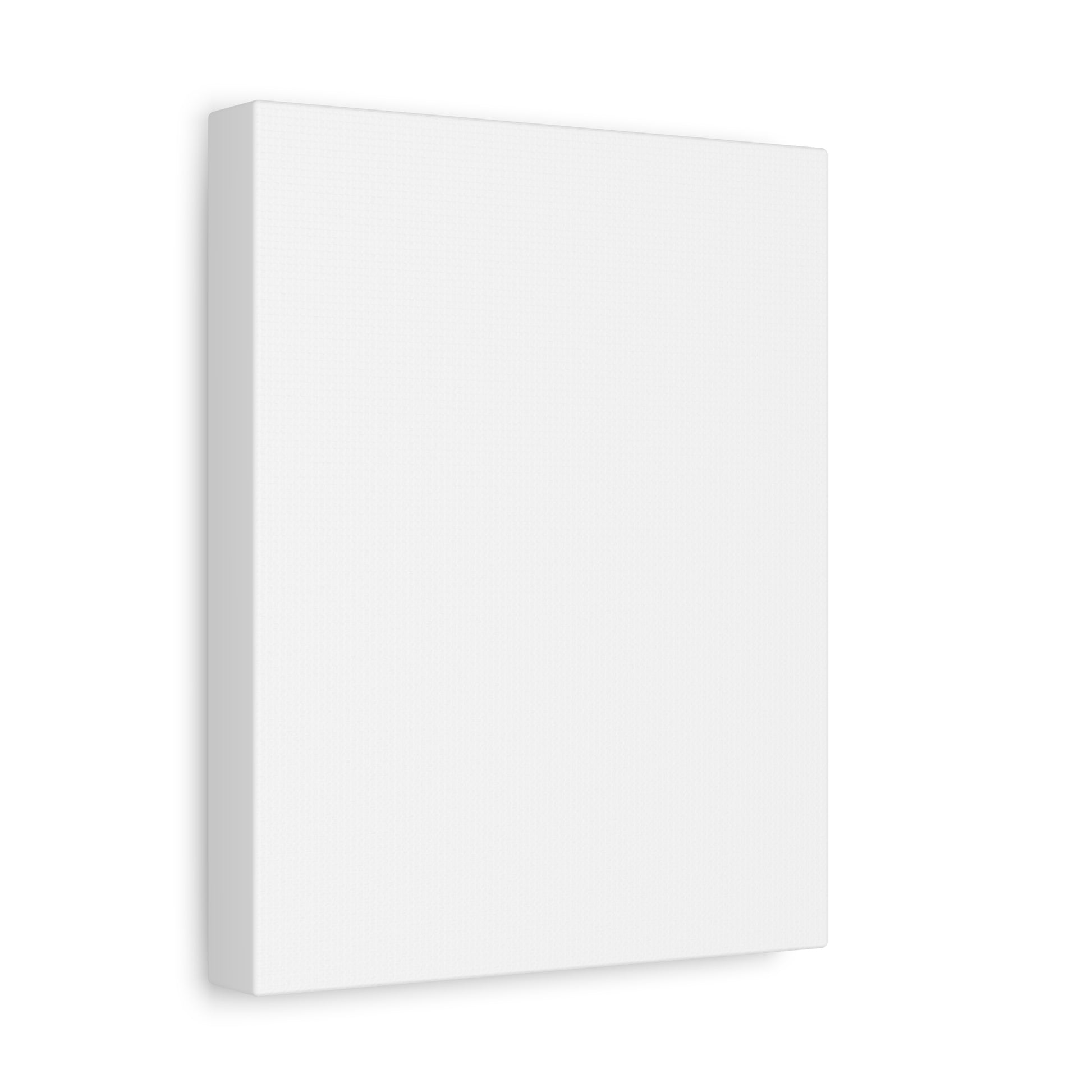 Personalised Matte Stretched Canvas, Blank Wall Art Decor (Vertical)