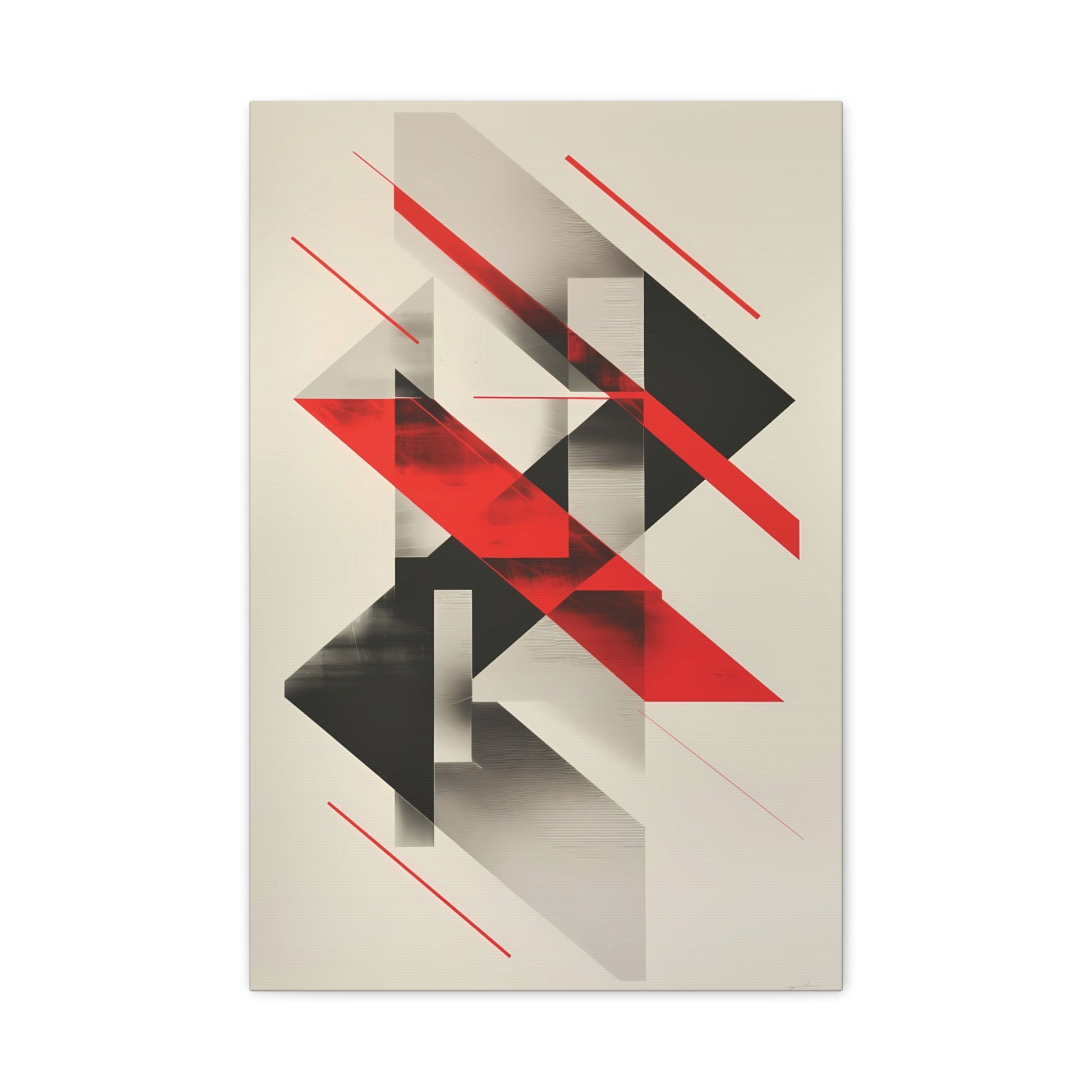 Vector Convergence — Modern Abstract Wall Art