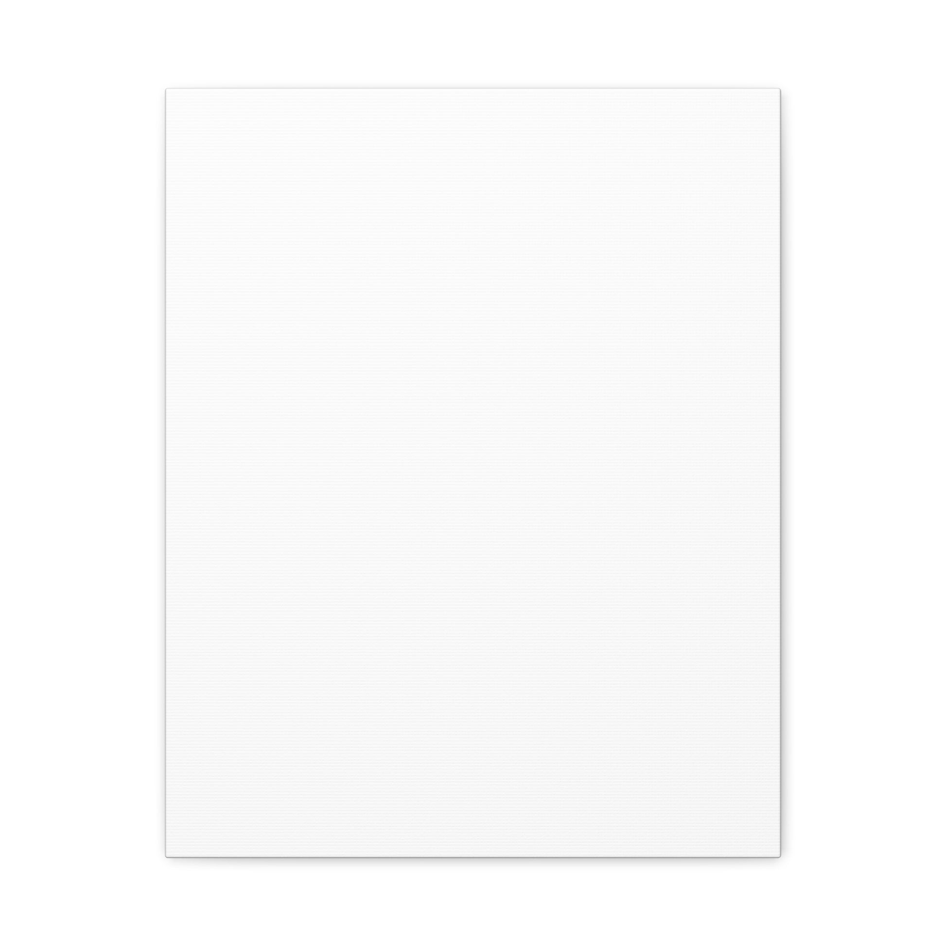 Personalised Matte Stretched Canvas, Blank Wall Art Decor (Vertical)