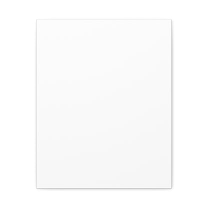 Personalised Matte Stretched Canvas, Blank Wall Art Decor (Vertical)