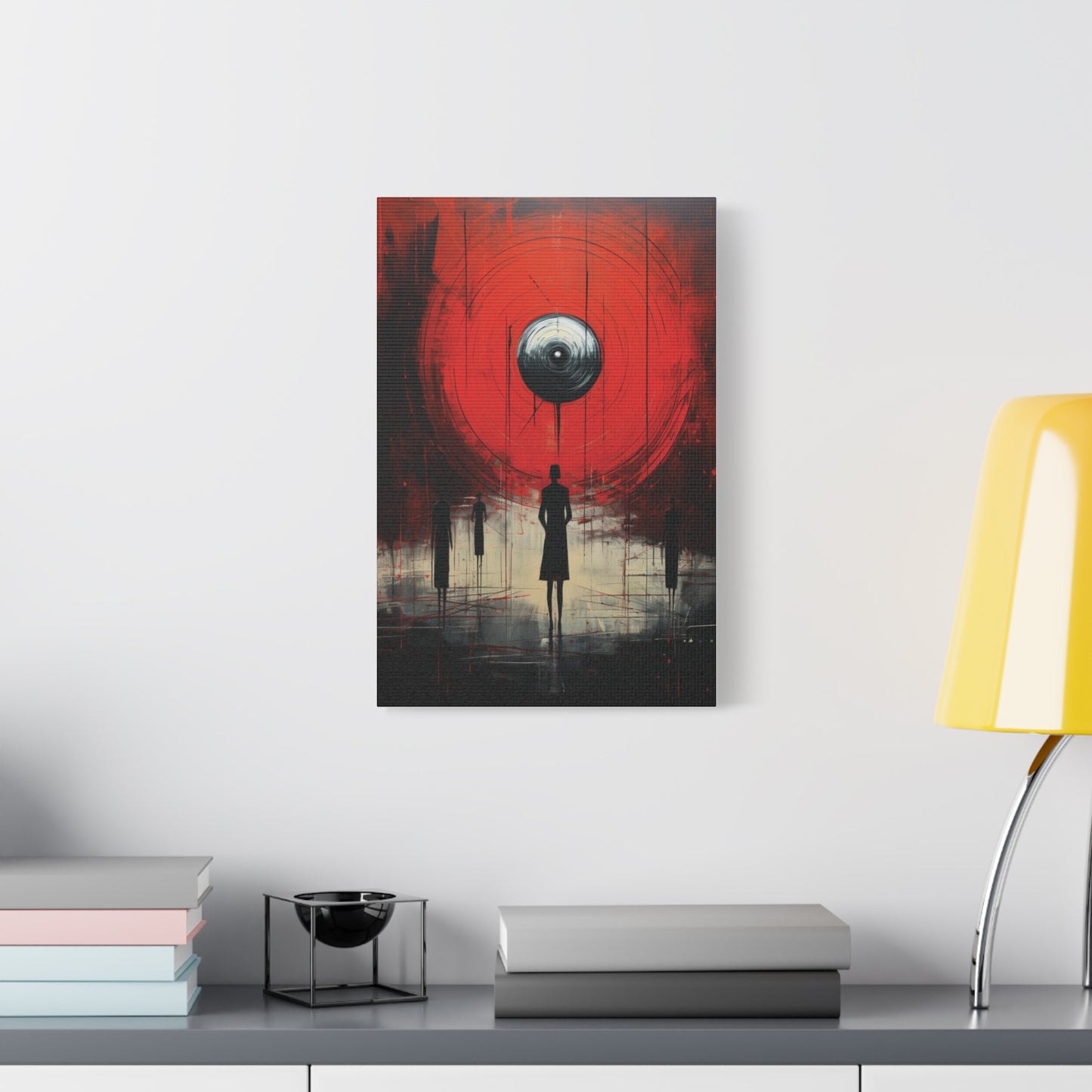 Circle of Fate — Atmospheric Modern Canvas