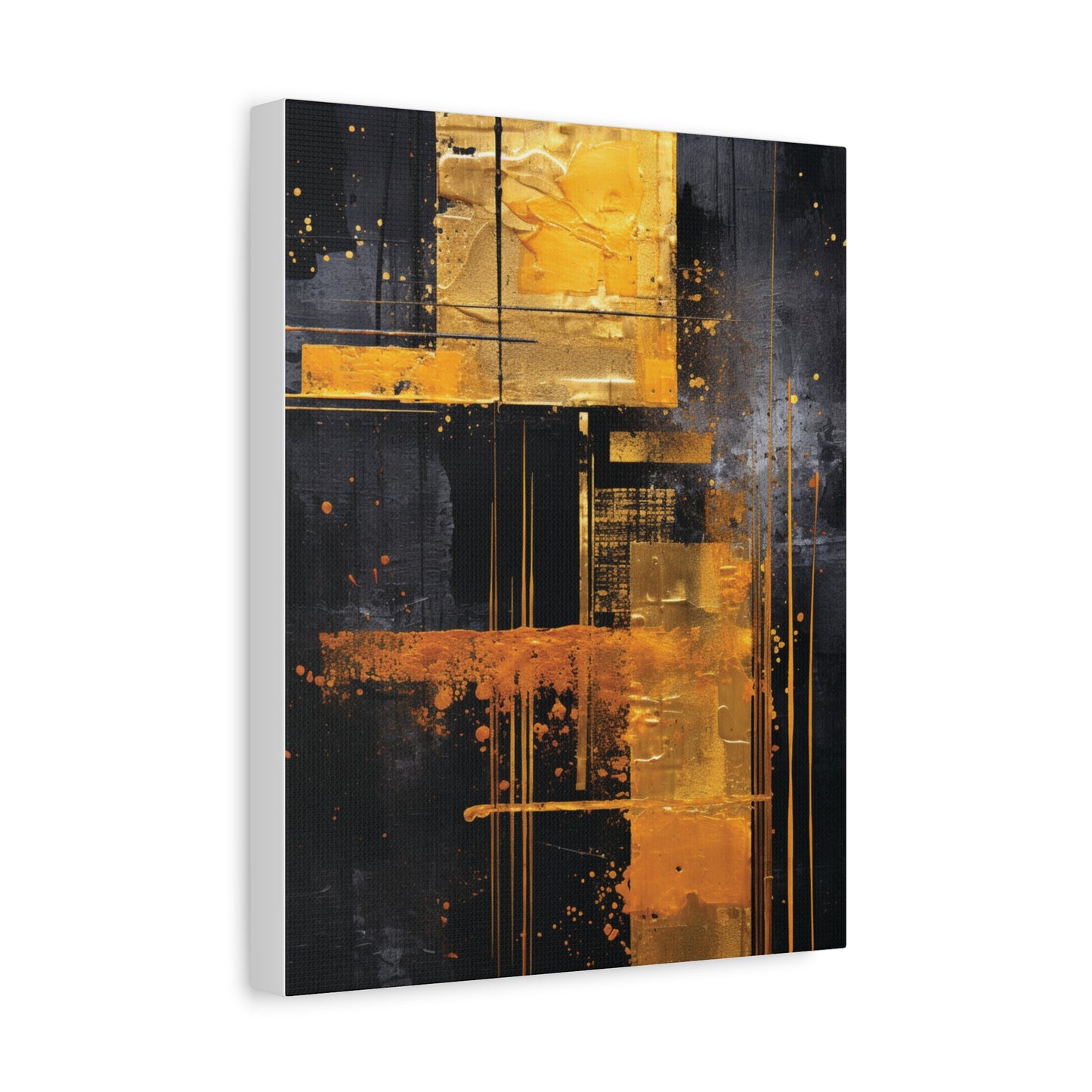 Abstract Modern Canvas Art Piece, Wall Decor
