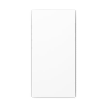 Personalised Matte Stretched Canvas, Blank Wall Art Decor (Vertical)