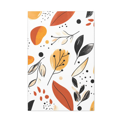 Autumn Bohemian Floral Print