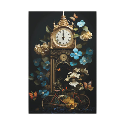 Vintage Floral Wall Art Print