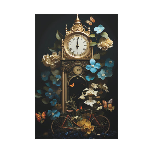 Vintage Floral Wall Art Print