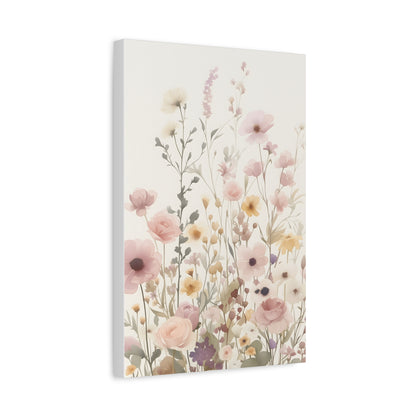 Floral Canvas Wall Art, Elegant Home Décor