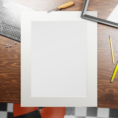 Personalised Elegant Passepartout Fine Art Prints for Home Decor (Vertical)