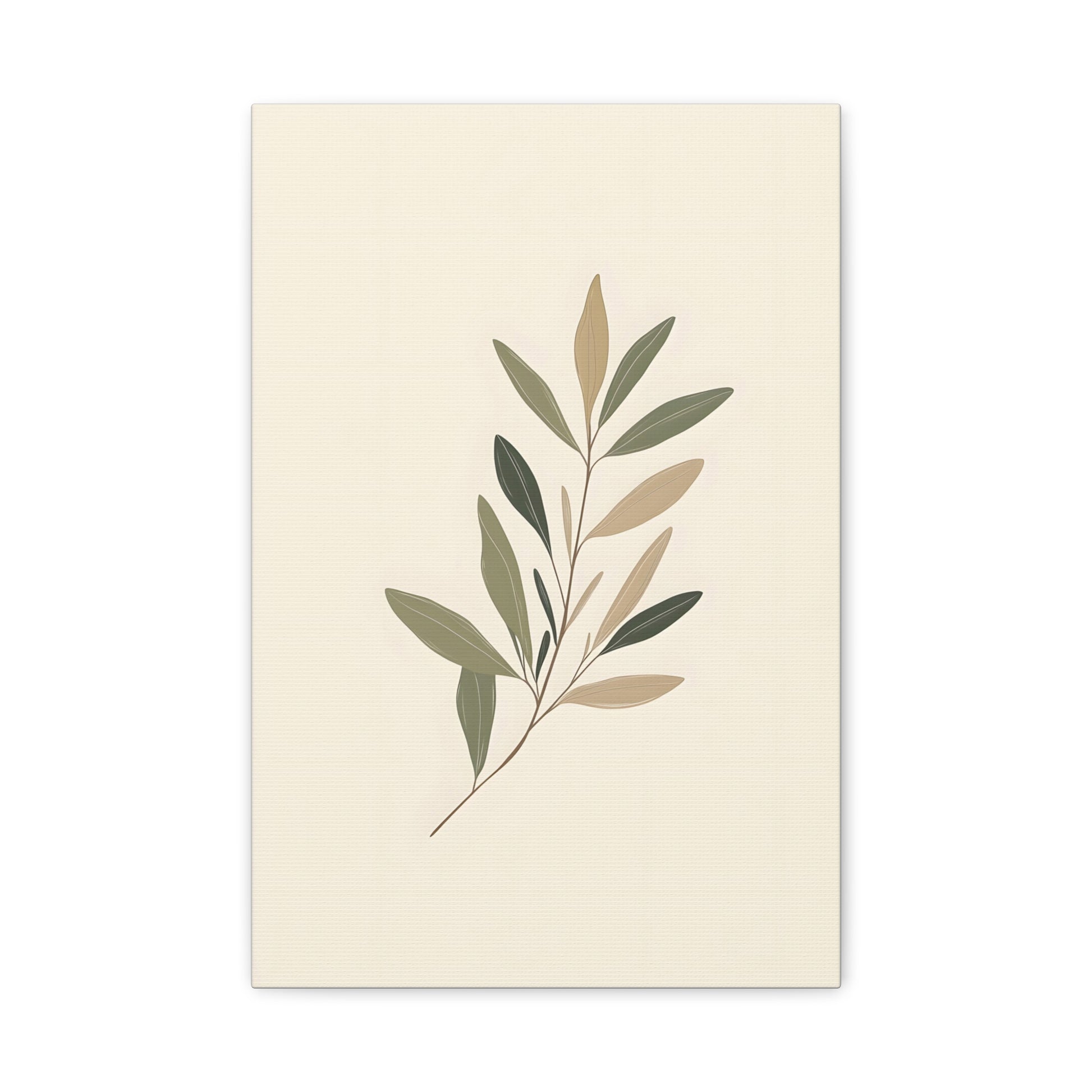Minimalist Botanical Leaf Illustration