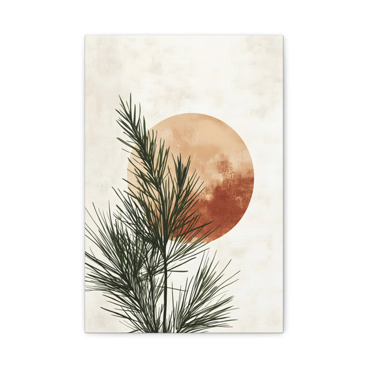 Nature-Inspired Canvas Wall Art, Boho Home Decor