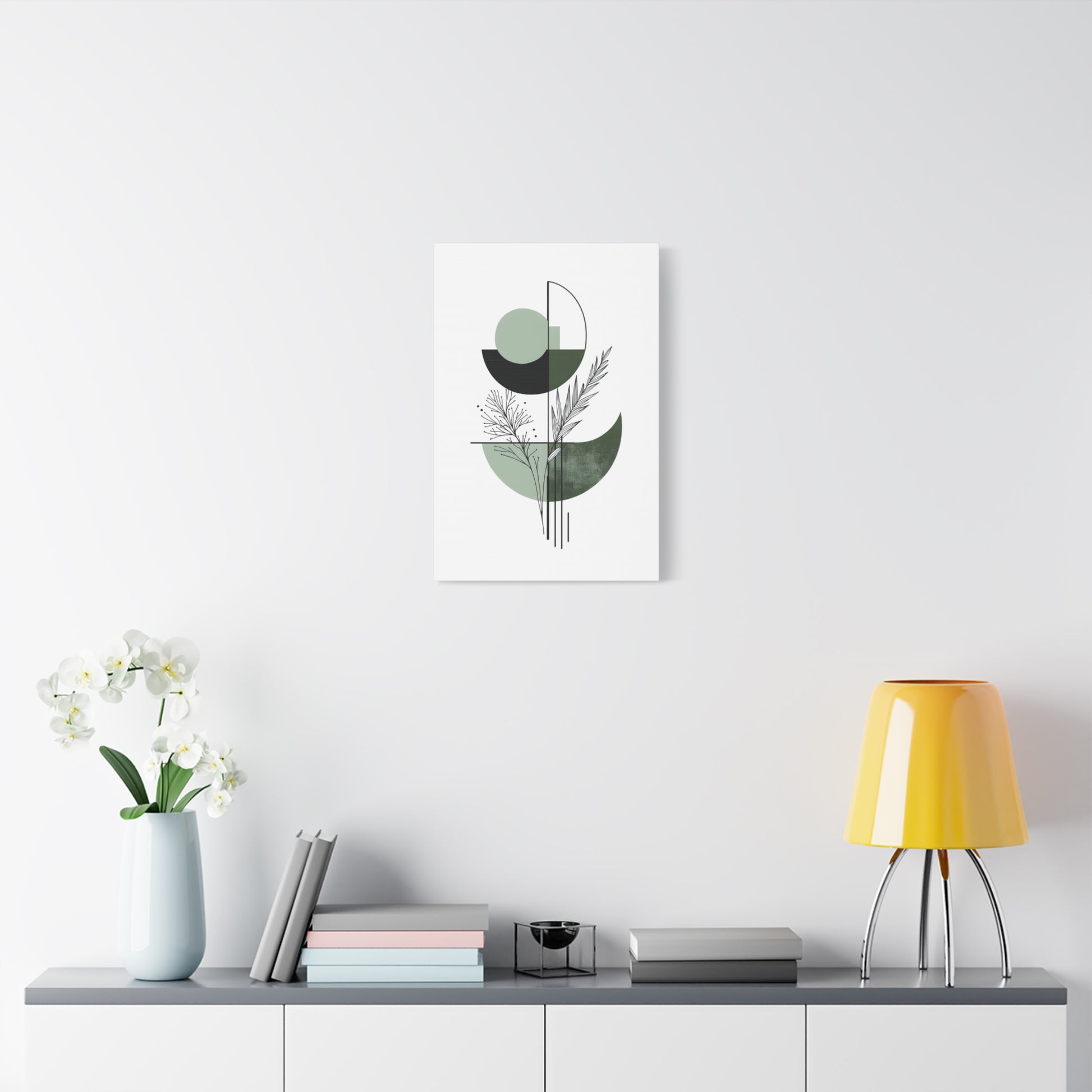 Abstract Botanical Art Canvas
