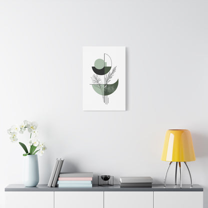 Abstract Botanical Art Canvas